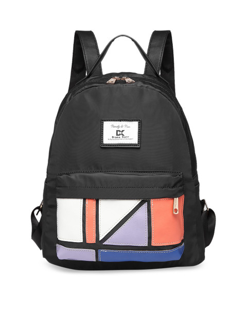 

Diana Korr Women Black Solid Backpack