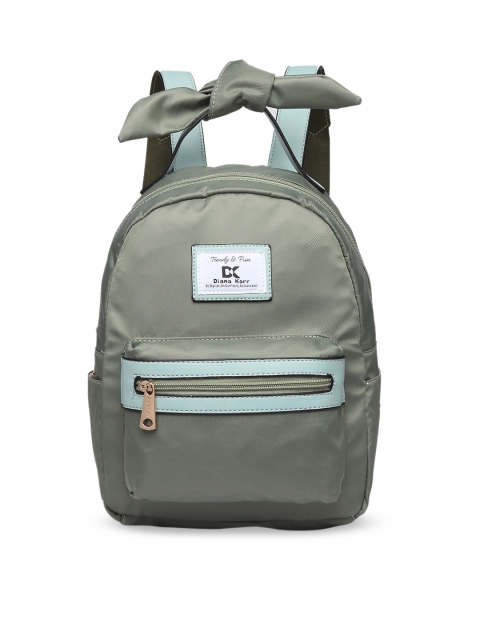 

Diana Korr Women Green Solid Backpack