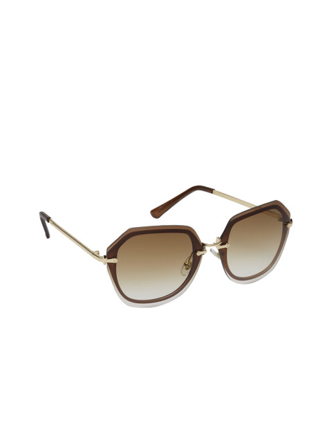 

Get Glamr Women Oversized Sunglasses SG-LT-CH-181-32, Brown