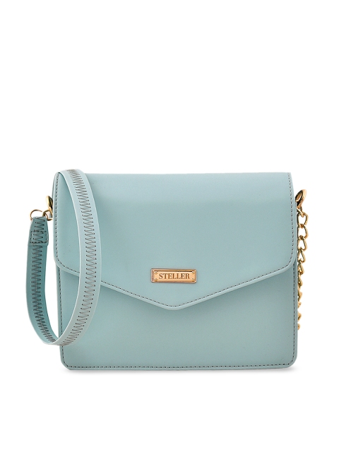 

STELLER Sea Green Solid Sling Bag