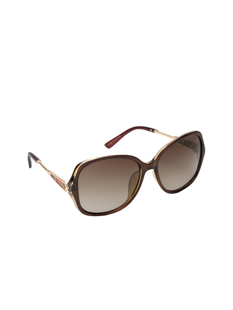 

Get Glamr Women Butterfly Polarised and UV Protected Sunglasses, Brown