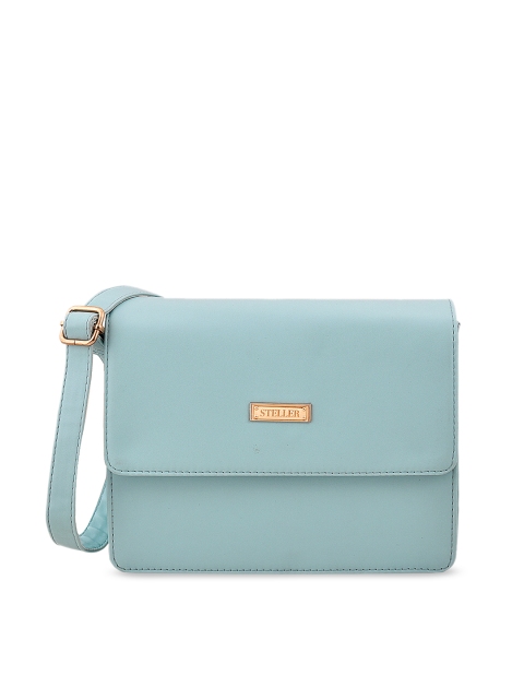 

STELLER Sea Green Solid Sling Bag