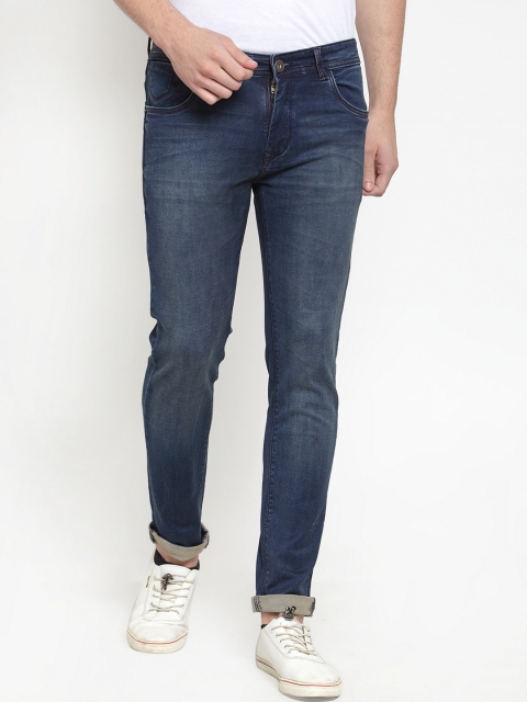 

Rodamo Men Blue Slim Fit Mid-Rise Clean Look Stretchable Jeans