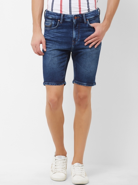 

Killer Men Blue Washed Regular Fit Denim Shorts