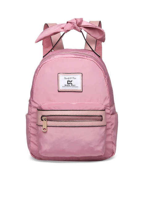

Diana Korr Women Pink Solid Backpack