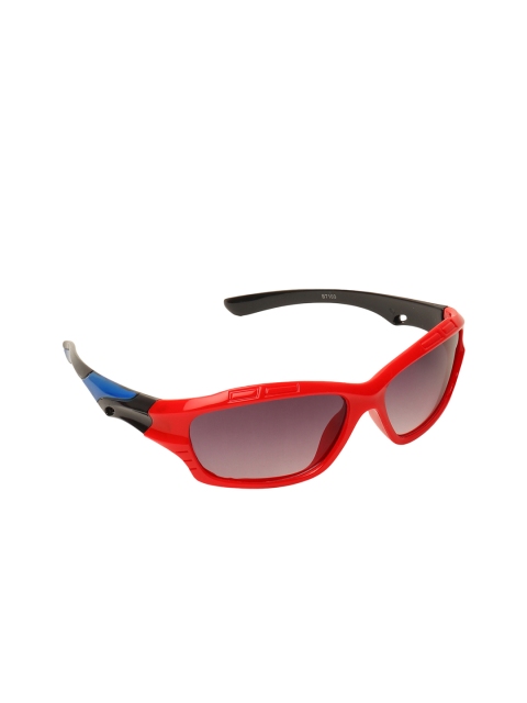 

FROGGY Unisex Sports UV Protected Sunglasses FG-09-RD01, Brown