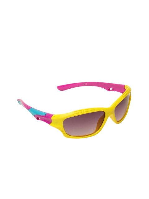 

FROGGY Unisex Sports UV Protected Sunglasses FG-09-YL01, Brown