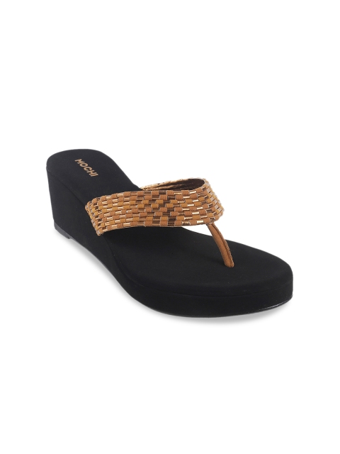 

Mochi Women Antique Gold-Toned Solid Heels