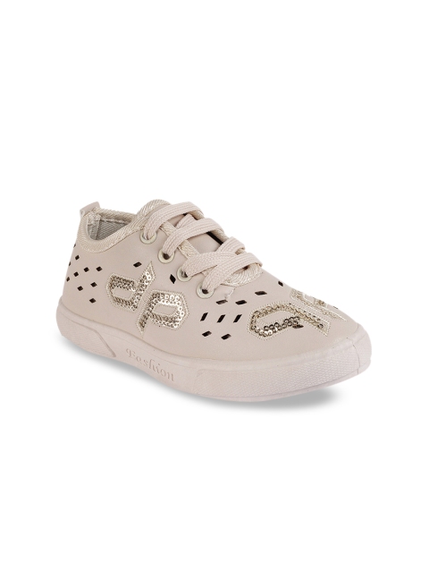 

Kittens Girls Beige Sneakers