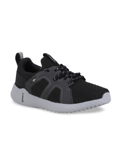 

Sparx Men Black Mesh Running Shoes
