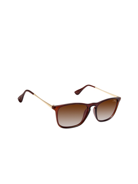 

Cardon Unisex Rectangle Sunglasses NSGCD400, Brown