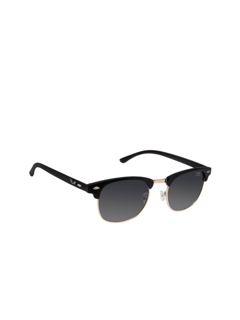 Cardon Unisex Browline Sunglasses NSGCD406, Grey