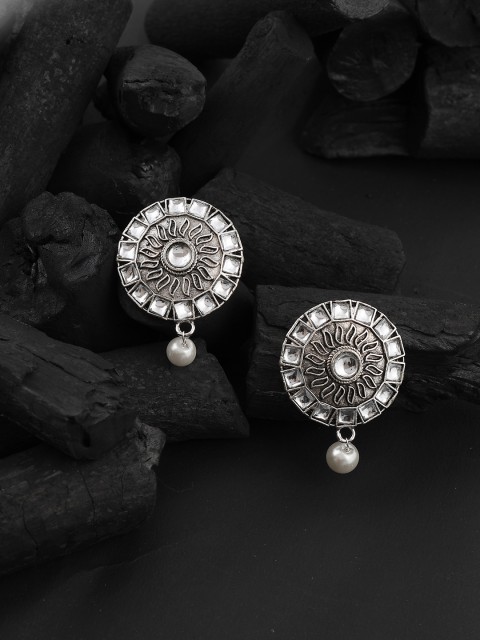 

Silvermerc Designs Silver-Plated Circular Studs