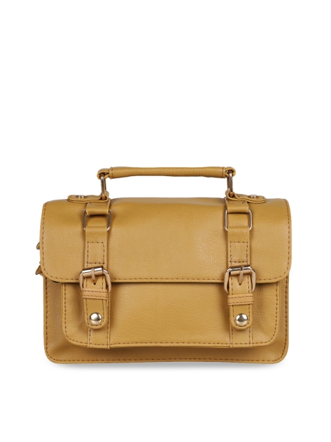 

Bagsy Malone Brown Solid Satchel