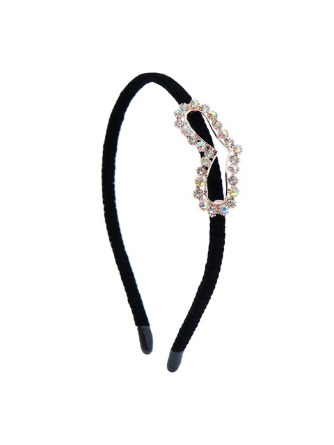 

The Magic Wand Black Embellished Hairband