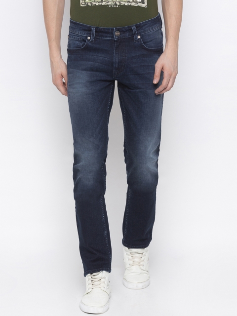 

SPYKAR Men Blue Regular Fit Mid-Rise Clean Look Jeans