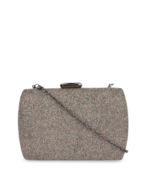 

URBANE Multicoloured Embellished Clutch, Multi