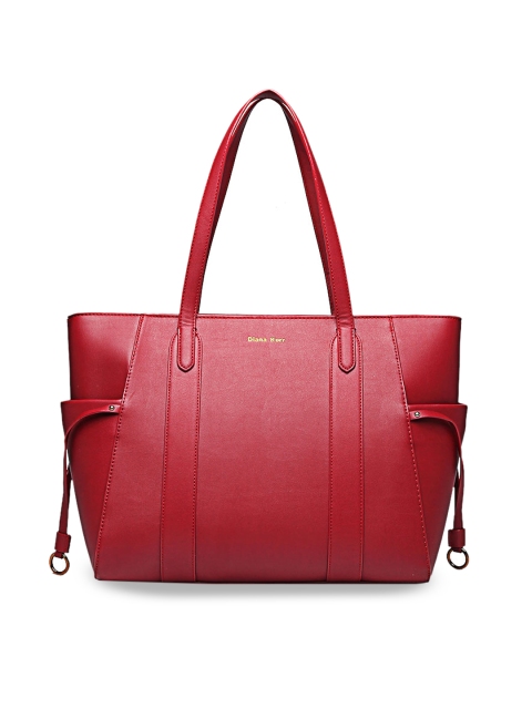 

Diana Korr Maroon Solid Shoulder Bag