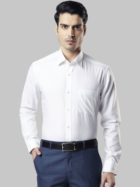 

Raymond Men White Regular Fit Solid Formal Shirt
