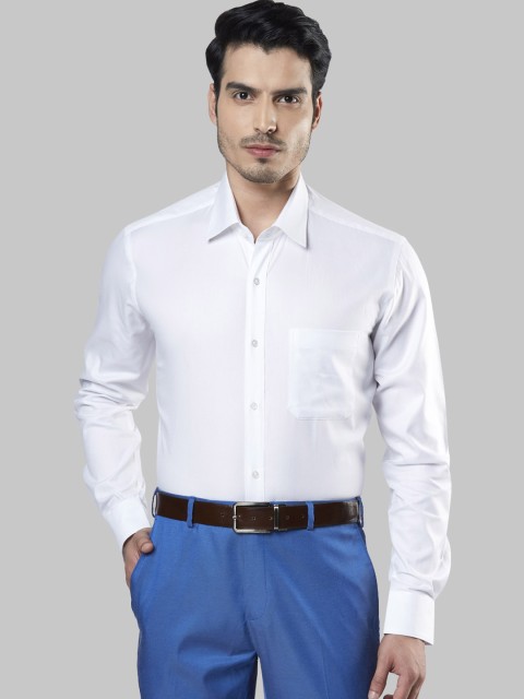 

Raymond Men White Regular Fit Solid Formal Shirt