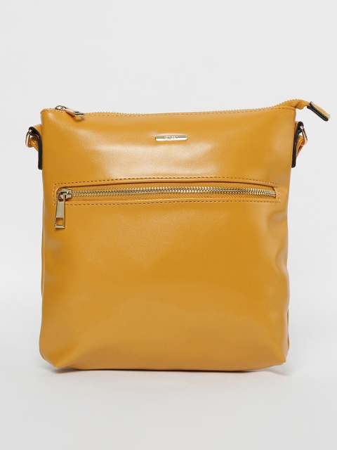 

Ginger by Lifestyle Mustard Yellow Solid Sling Bag
