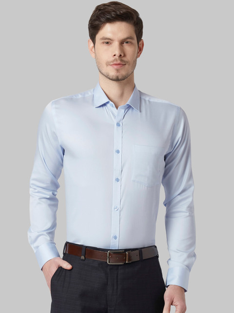 

Park Avenue Men Blue Slim Fit Solid Formal Shirt