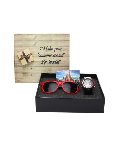 

Fantasy World Kids Watch & Sunglass Gift Set, Red