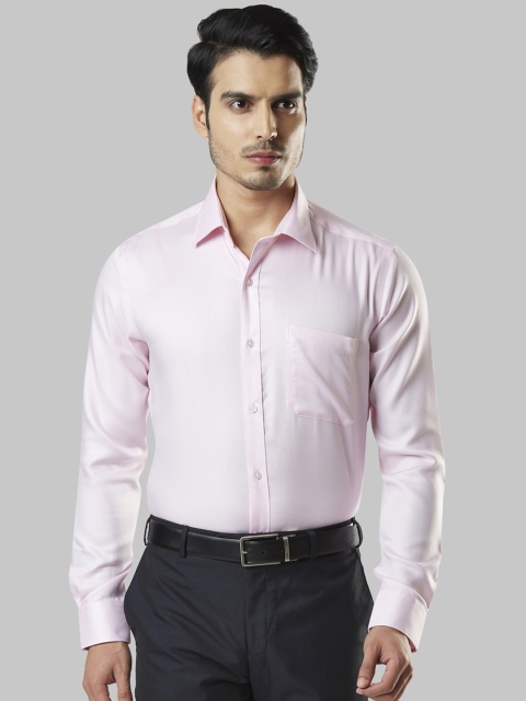 

Raymond Men Pink Regular Fit Solid Formal Shirt