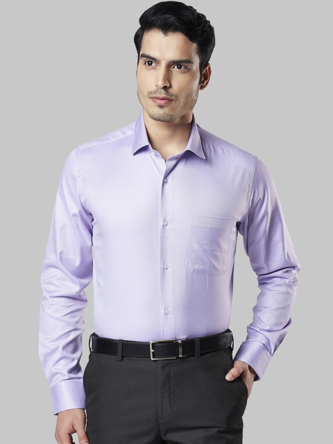 

Raymond Men Lavender Regular Fit Solid Formal Shirt