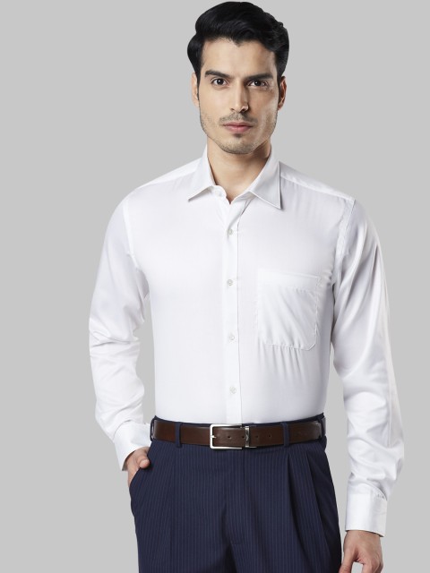 

Raymond Men White Regular Fit Solid Formal Shirt