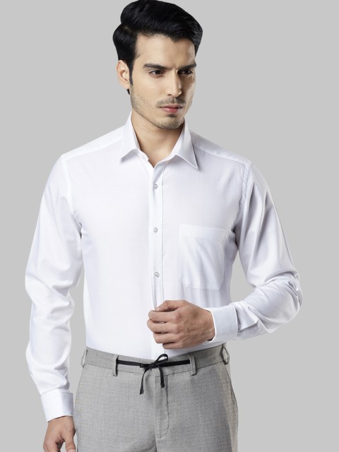 

Raymond Men White Regular Fit Solid Formal Shirt