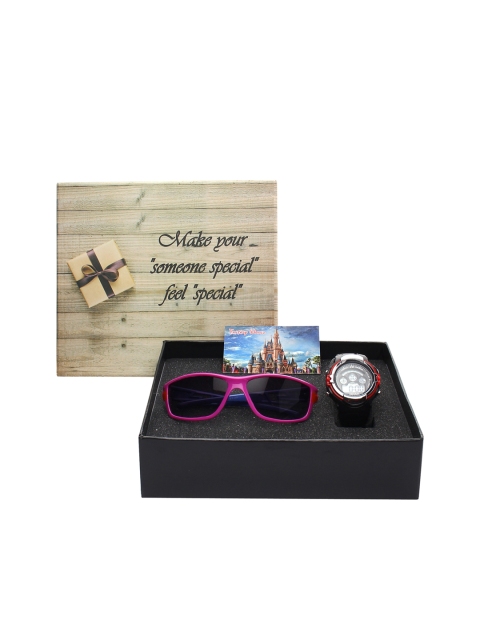 

Fantasy World Kids Watch & Sunglass Gift Set, Purple