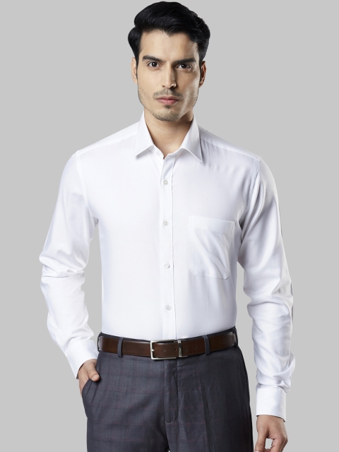 

Raymond Men White Regular Fit Solid Formal Shirt