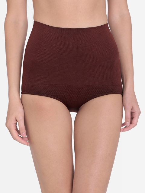 

Red Rose Women Coffee Brown Solid Tummy Shaper BB Slim Trim_Coffee