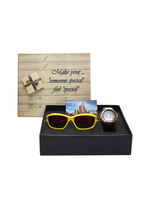 

Fantasy World Kids Watch & Sunglass Gift Set, Yellow