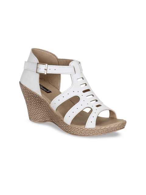 

Get Glamr Women White Solid Heels