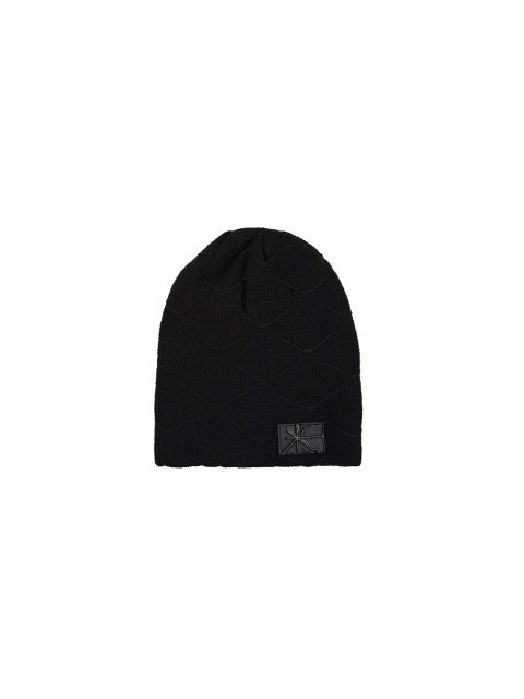 

NOISE Unisex Black Solid Beanie