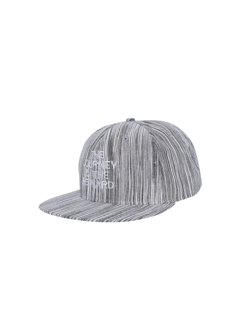 

NOISE Unisex Grey Solid Visor Cap