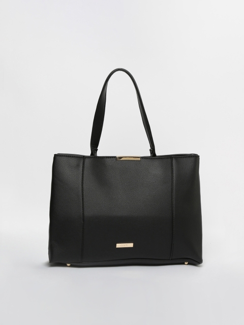 

CODE by Lifestyle Black Solid Handheld Bag