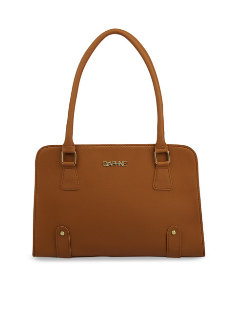 

Daphne Tan Brown Solid Shoulder Bag