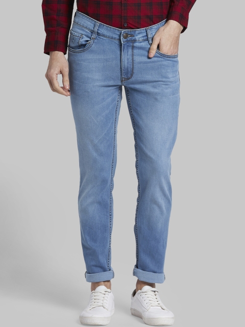 

Parx Men Blue Slim Fit Mid-Rise Clean Look Jeans