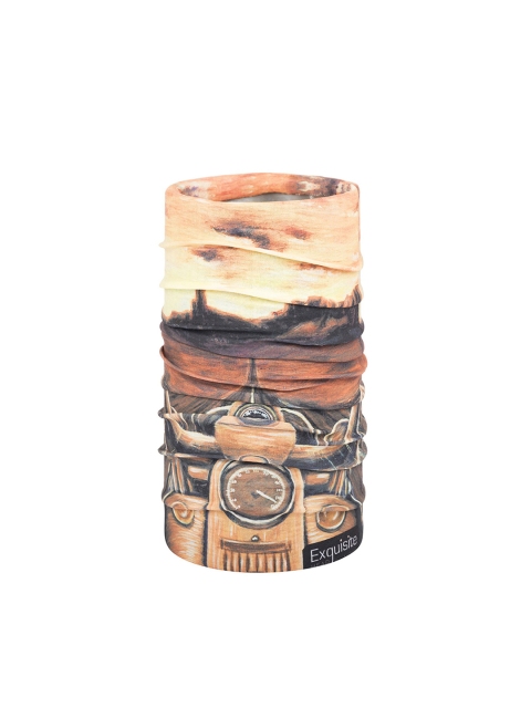 

NOISE Unisex Brown & Beige Printed Rider Zone Exquisite Headband