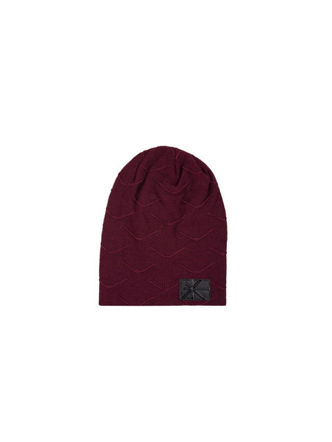 

NOISE Unisex Maroon Solid Beanie