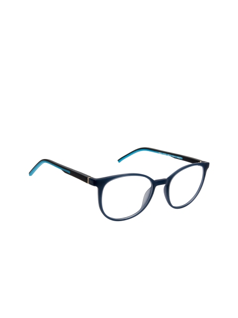 

Cardon Unisex Blue & Black Colourblocked Full Rim Round Frames