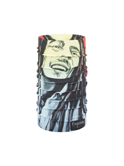 

NOISE Unisex Black & Blue Printed Bob Marley Exquisite Sketch Headband