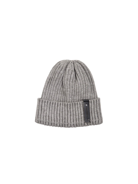 

NOISE Unisex Grey Solid Beanie
