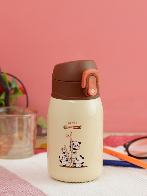 

Milton Kids Brown & Beige Jolly-275 Thermosteel Sipper Water Bottle 230 ml