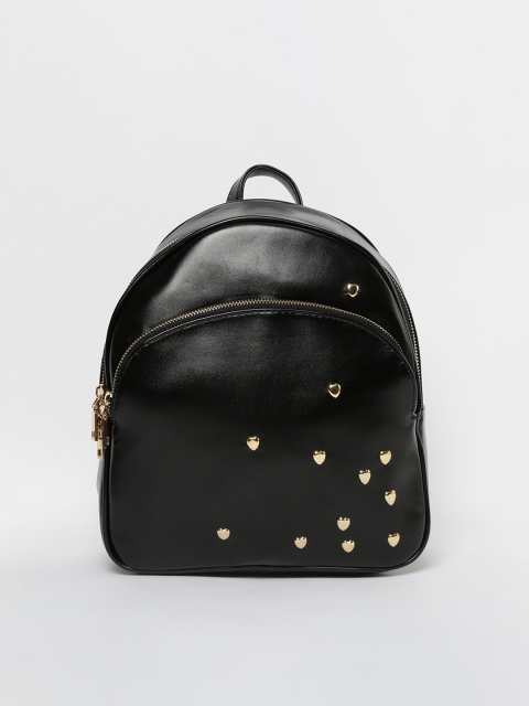 

Ginger by Lifestyle Women Black Embellished Detail Backpack