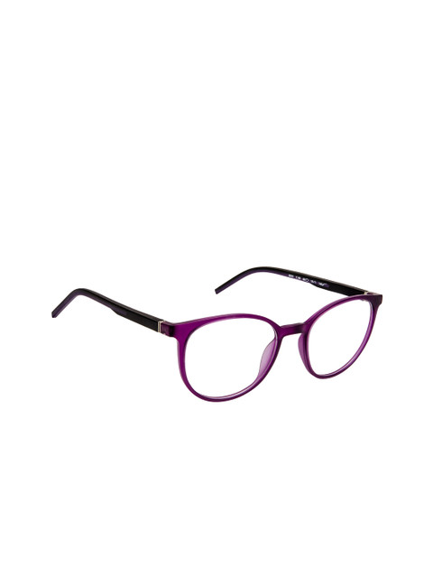 

Cardon Unisex Purple Solid Full Rim Round Frames