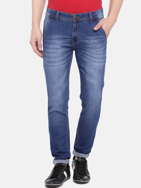 

High Star Men Blue Slim Fit Mid-Rise Clean Look Stretchable Jeans